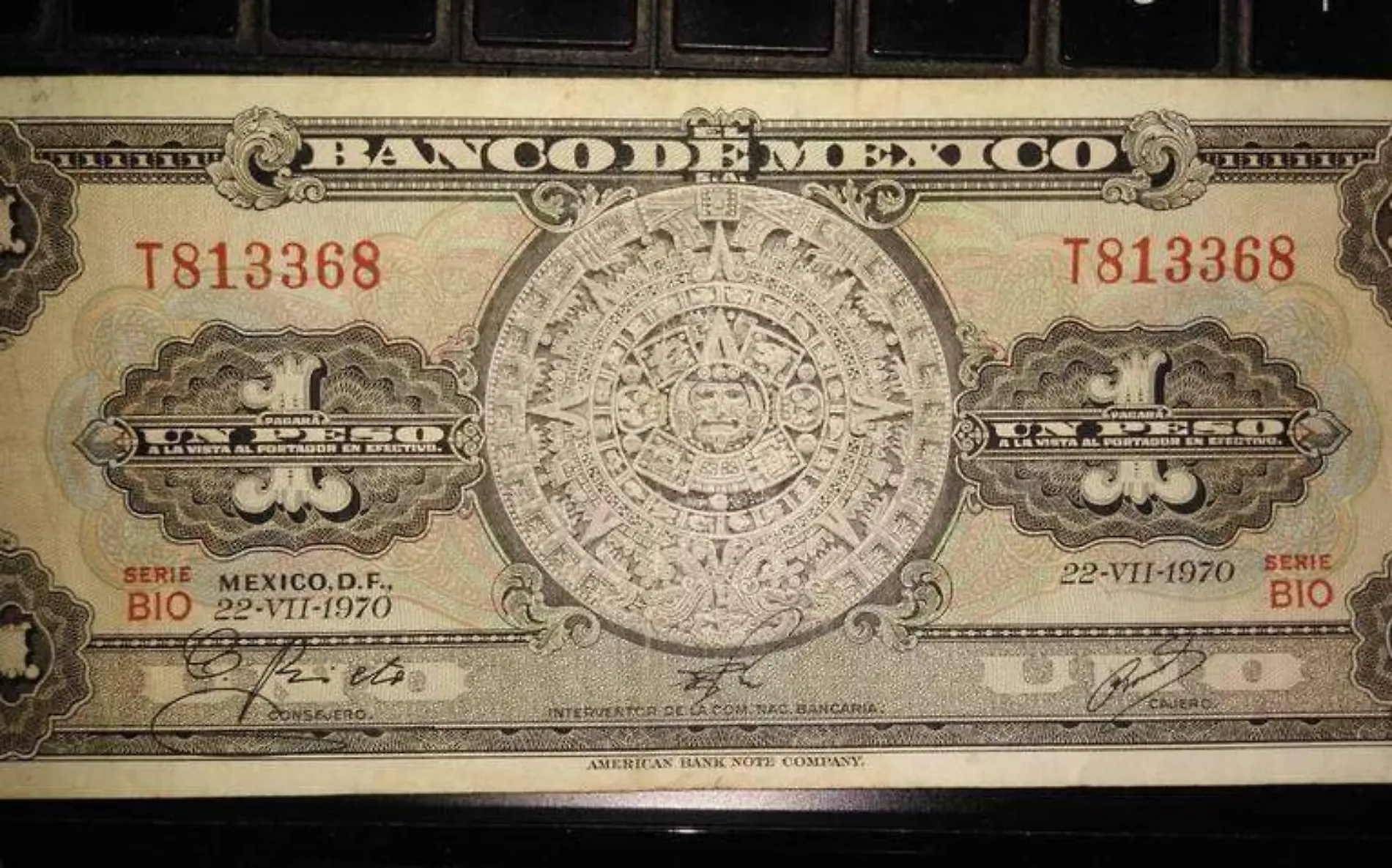 Calendario Azteca_ Conoce el único billete de 1 peso que ha existido y su actual valor